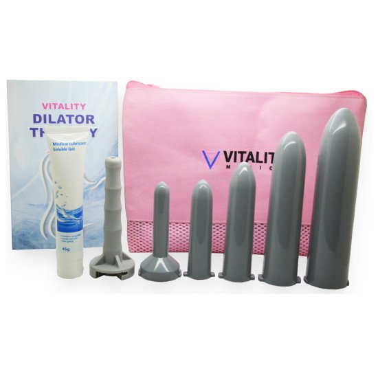 Vaginal Dilator Set Vaginismus Pelvic Kegel Tightener With Lube